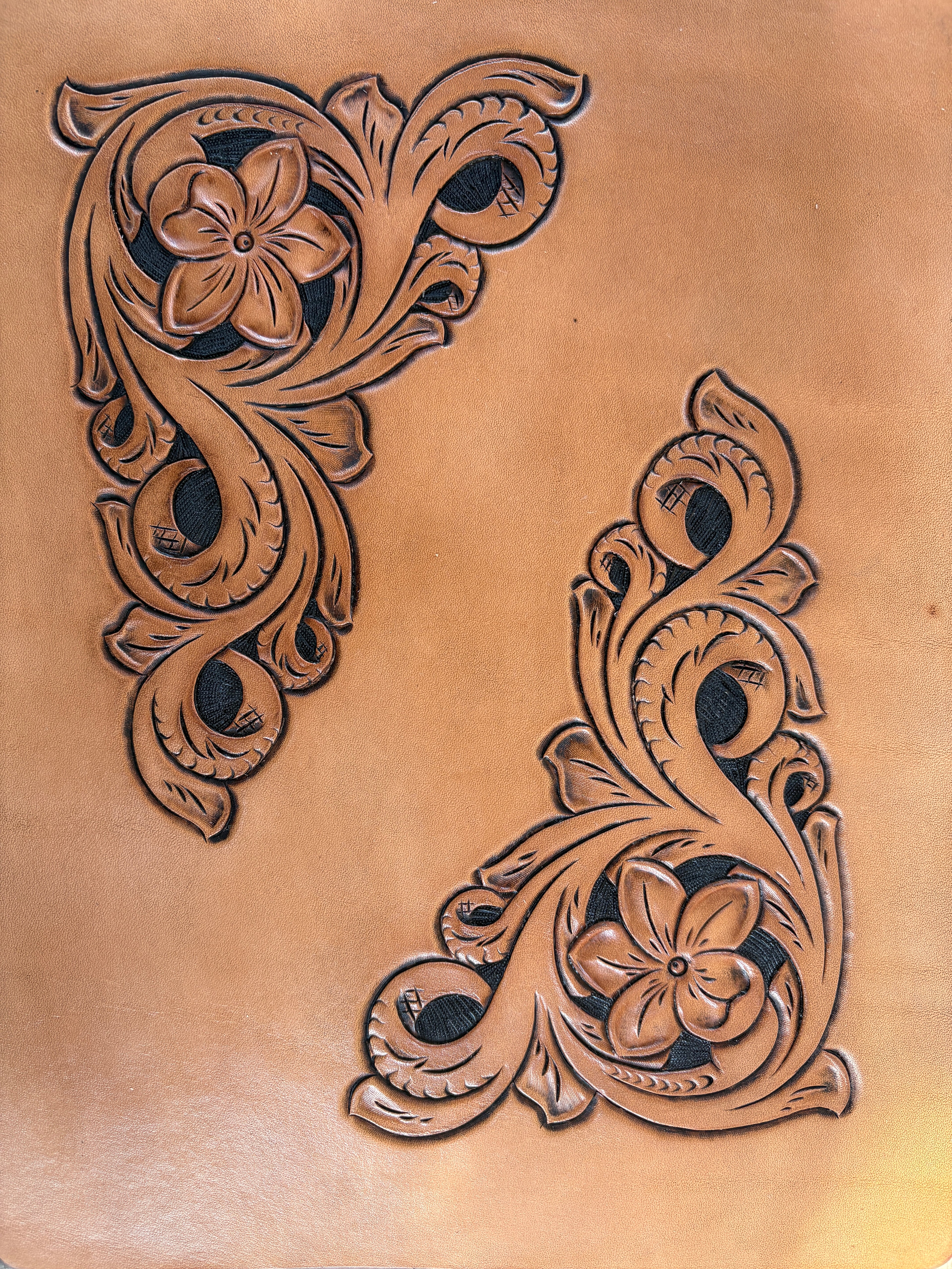 Floral Corner #1 Tooling Pattern