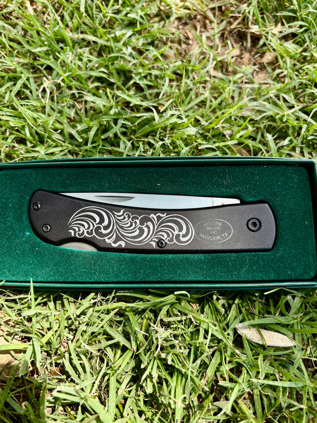 Engraved Black Moore Maker