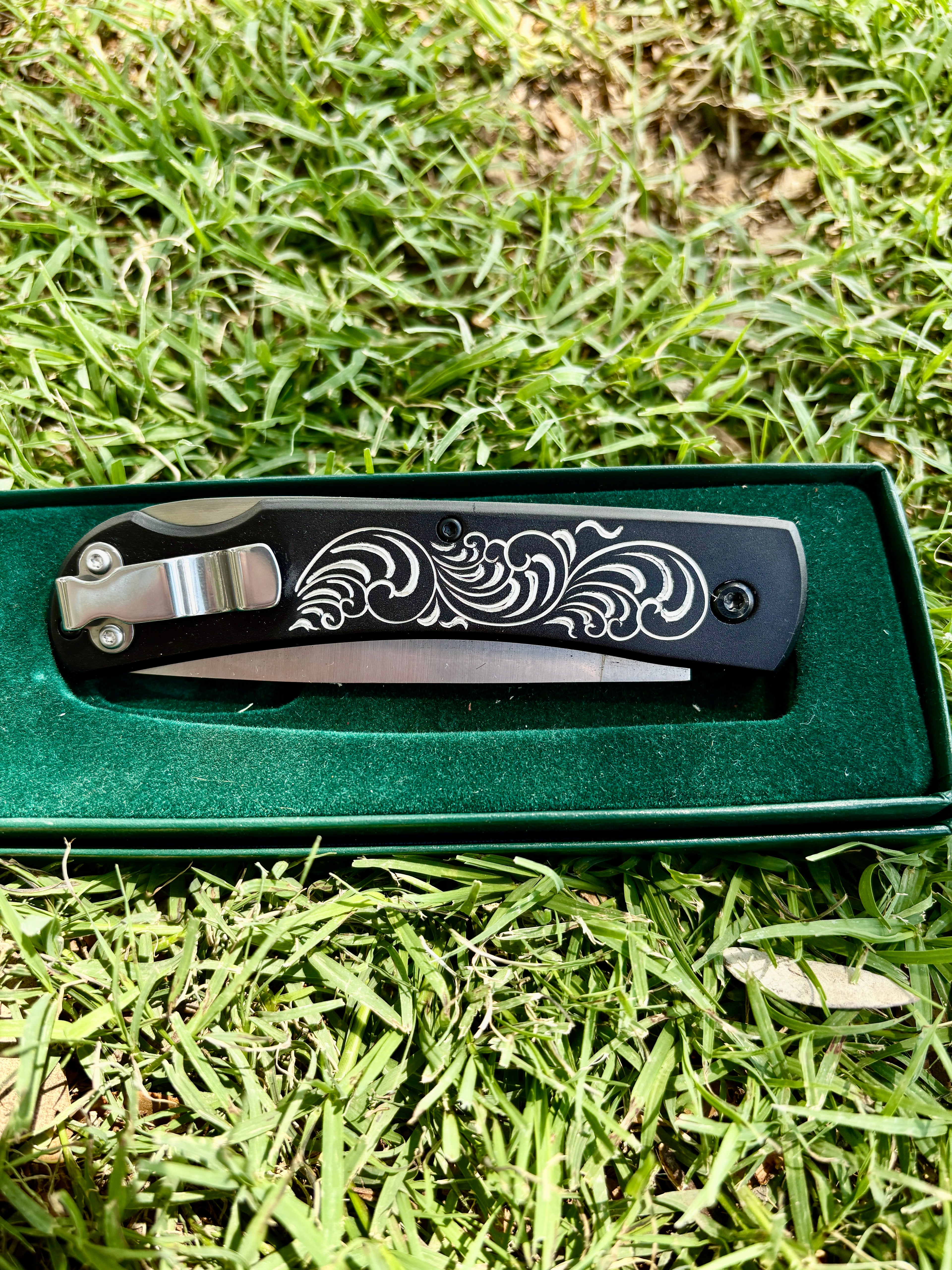 Engraved Black Moore Maker