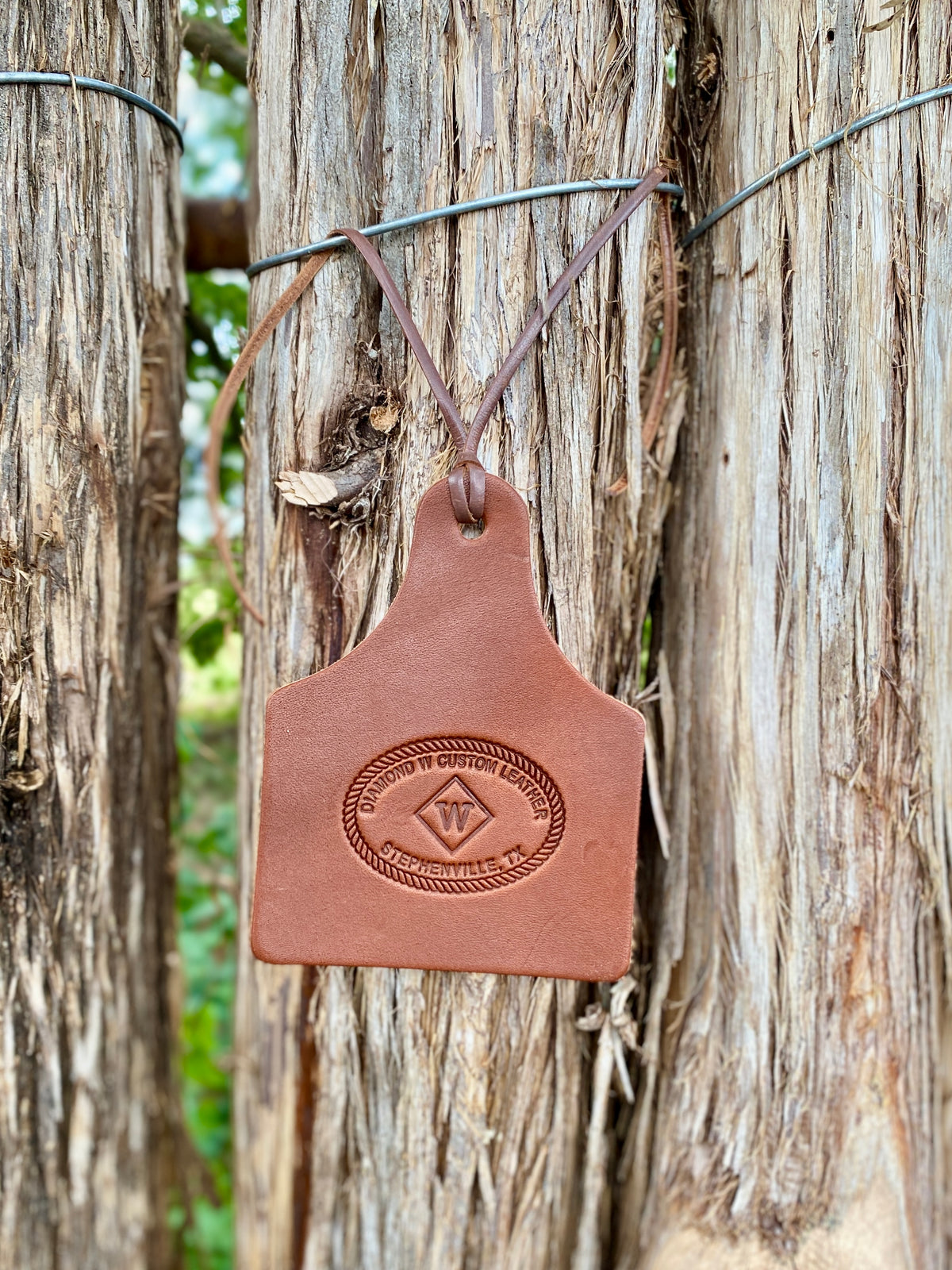 Diamond W Custom Leather
